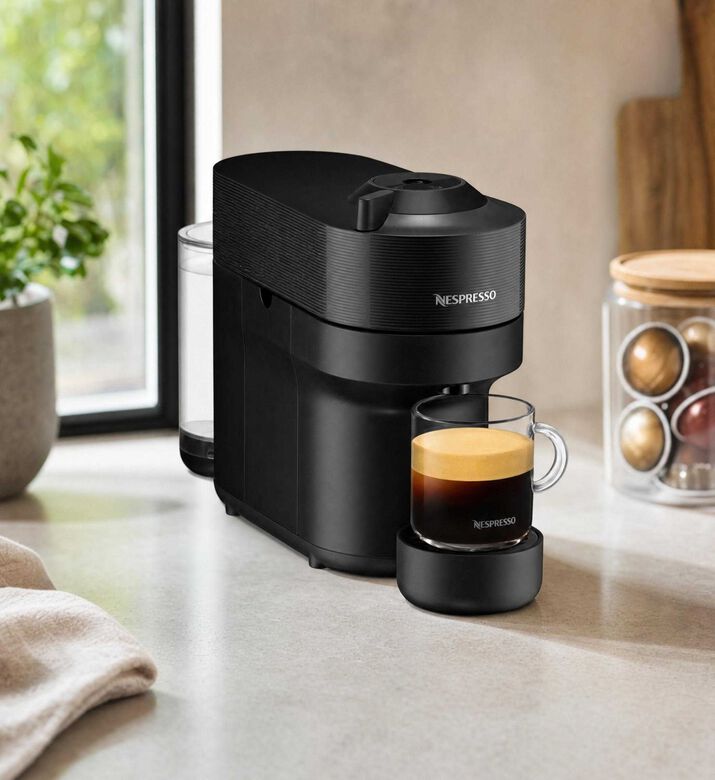Nespresso Vertuo Pop Aeroccino 3 Coffee Machine, Model View