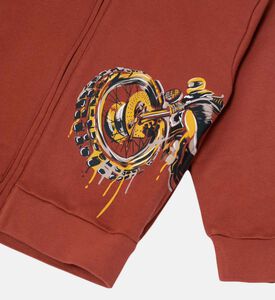 Kids Graphic-print Zip-up Jacket Kids Graphic-print Zip-up Jacket