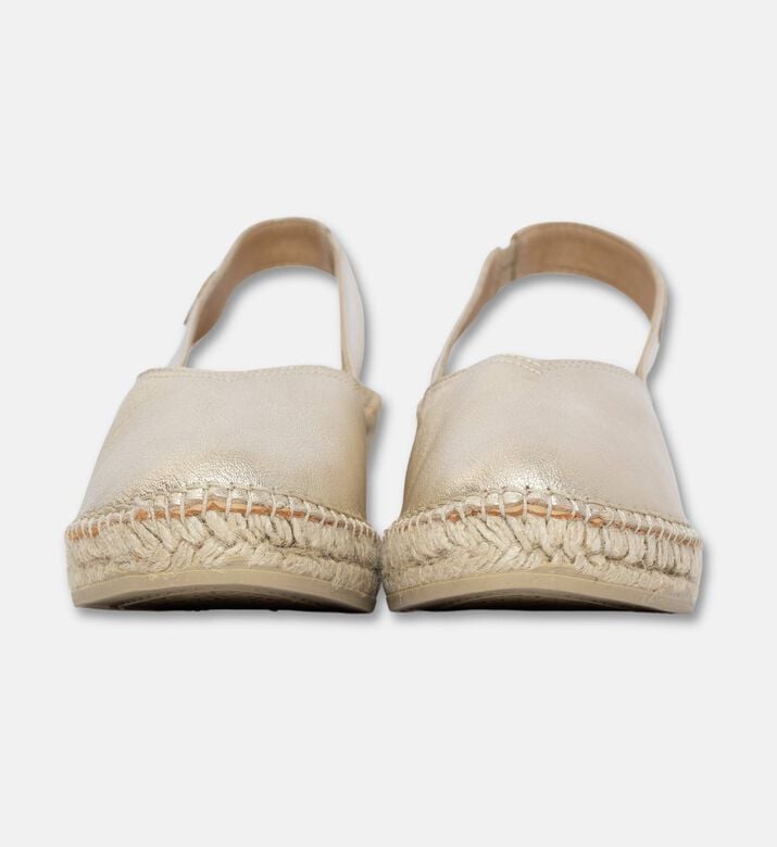 Toni Pons Shoes Esp Termal Sued, Light-gold, Eu-38, Packshot View