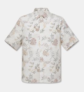 Marant Homme Floral-print Straight-cut Shirt, Packshot View