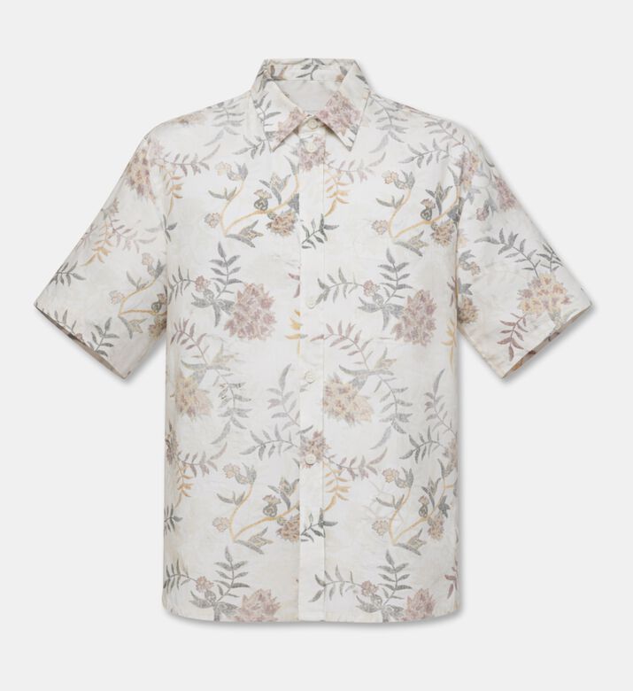 Marant Homme Floral-print Straight-cut Shirt, Packshot View