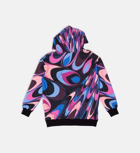 All-over Printed Hooded Sweatshirt