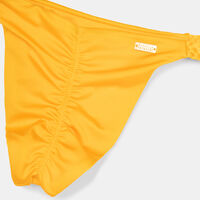 Ricci Gathered-back Bikini Bottom