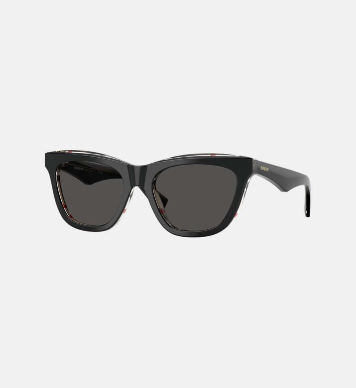 Cat Eye Polished Sunglasses 53