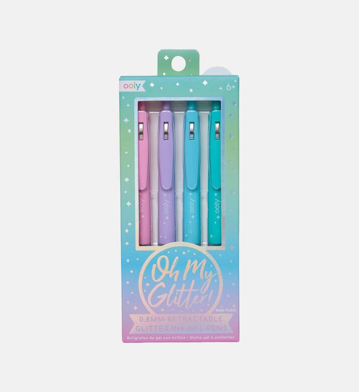Oh My Glitter 4-piece Gel Pens Set
