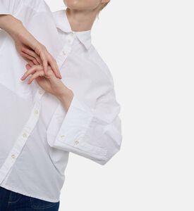 Ba and Sh Adam Oversized Long-sleeve Shirt, Model View