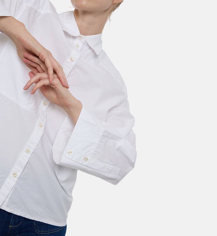 Ba and Sh Adam Oversized Long-sleeve Shirt, Model View