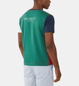 تيشيرت قطن بطبعة رقم هيرتيج