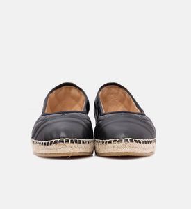 حذاء باليرينا مبطّن بمقدمة دائرية