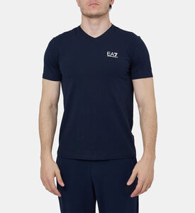 V-neck Cotton T-shirt