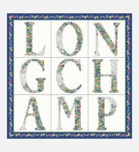 Silk Floral-print Scarf