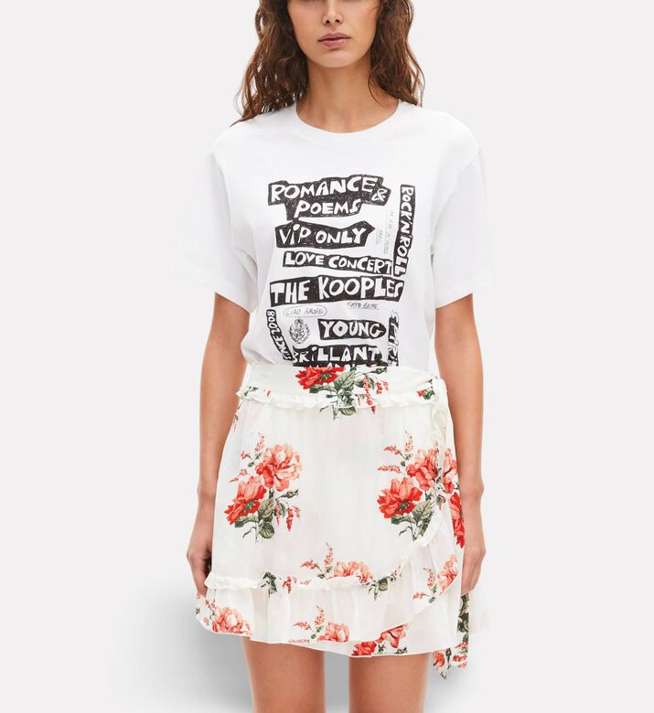 The Kooples Skirt Volant, Model View