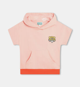 سويت شيرت صوف خفيف بغطاء رأس