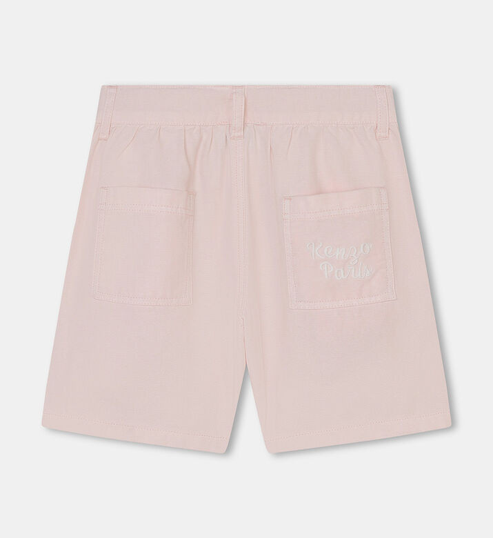Embroidered Logo Shorts