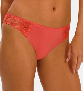 سروال داخلي منخفض الخصر مطرز بتصميم تدريجي