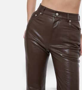 Nanushka Button Closure Flared Pants, Model View