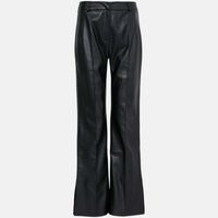 High-rise Vegan Leather Pants