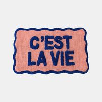Cest La Vie Cotton Bath Mat