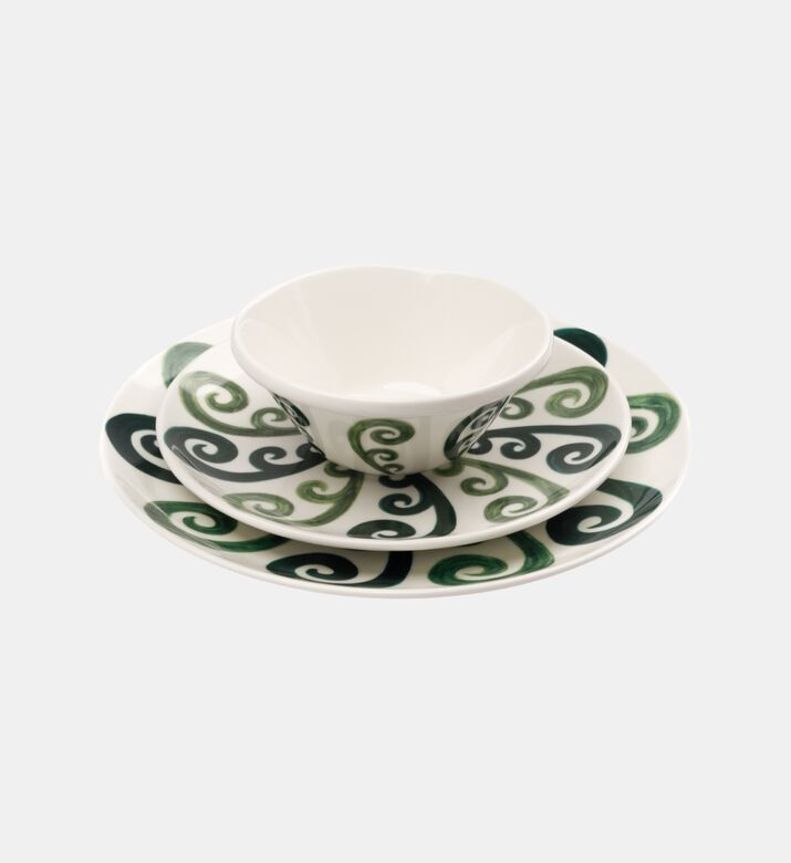 Athenee Peacock Tea 3-piece Set