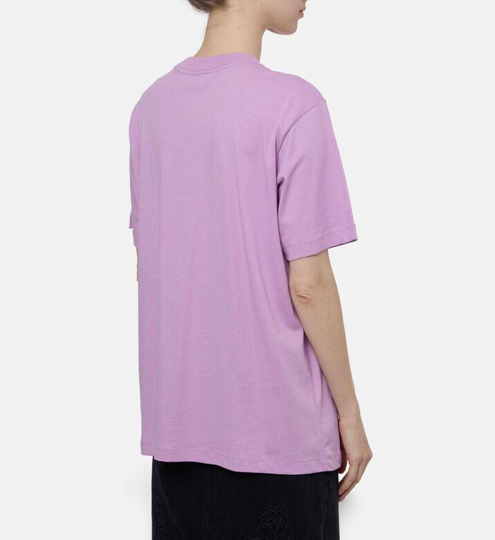 Farm Rio Paris Carousel Printed T-shirt, Model View