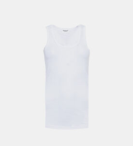 Sleeveless V-neck Top