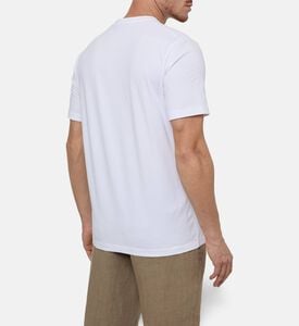 Corneliani Designer Graphic Cotton Jersey, Model View