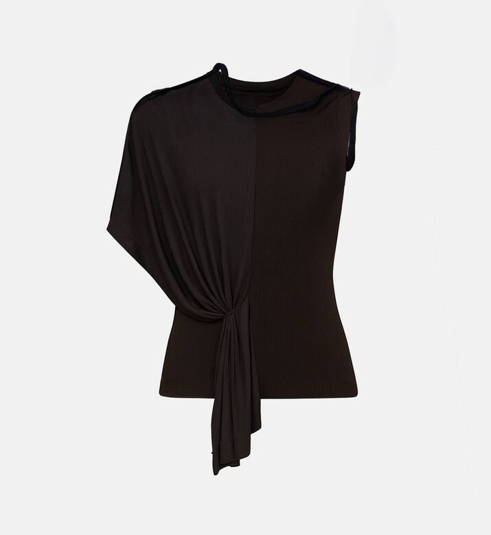 Christopher Esber Knit Two-tone Sleeveless Top, Packshot View