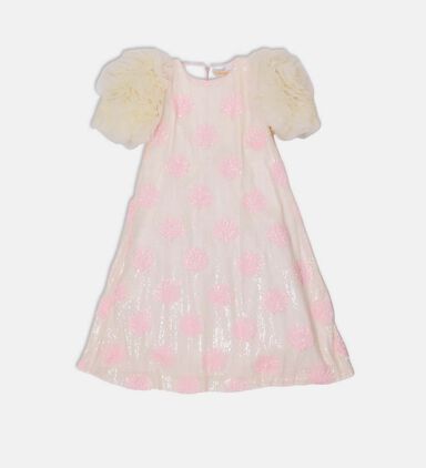Seashell Sequin Tulle Dress