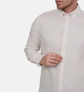 قميص كونار كتان طويل الأكمام