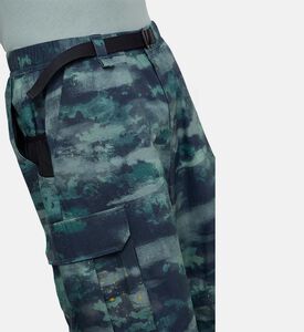 بنطال كارجو ديناميكي للرياضيين بمزيج قطن