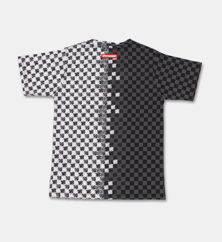 Sprayground Checkered Sketch Regular T-shirt, Packshot View