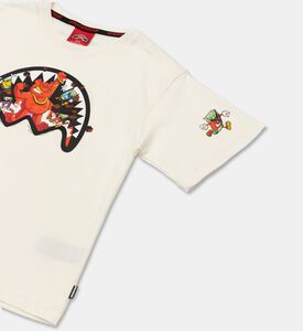 Sprayground Graphic Short-sleeve T-shirt, Ivory, 8y, Packshot View