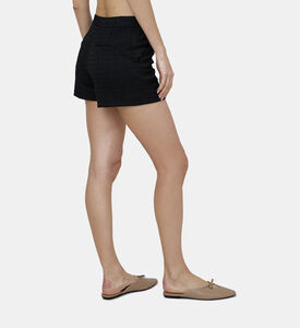 شورت بدلة كين بخصر عالي