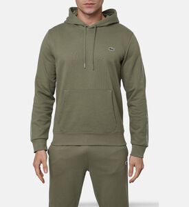 Lacoste Hooded Kangaroo Pockets Sweatshirt, Model View