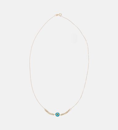 Eye Motif Pendant Necklace