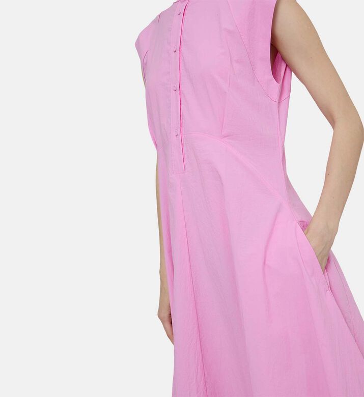 Cotton Polo Opening Dress
