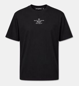 Karl Lagerfeld Ts Crewneck, Black, M, Packshot View