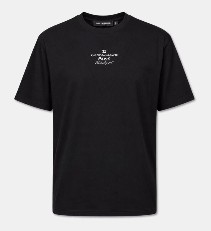 Karl Lagerfeld Ts Crewneck, Black, M, Packshot View