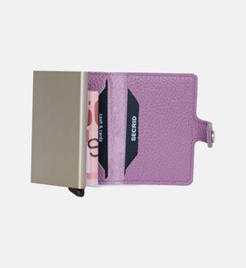 Leather Pebble Mini Wallet