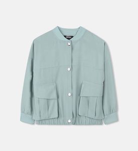 Front Snap Button Closure Jacket Front Snap Button Closure Jacket
