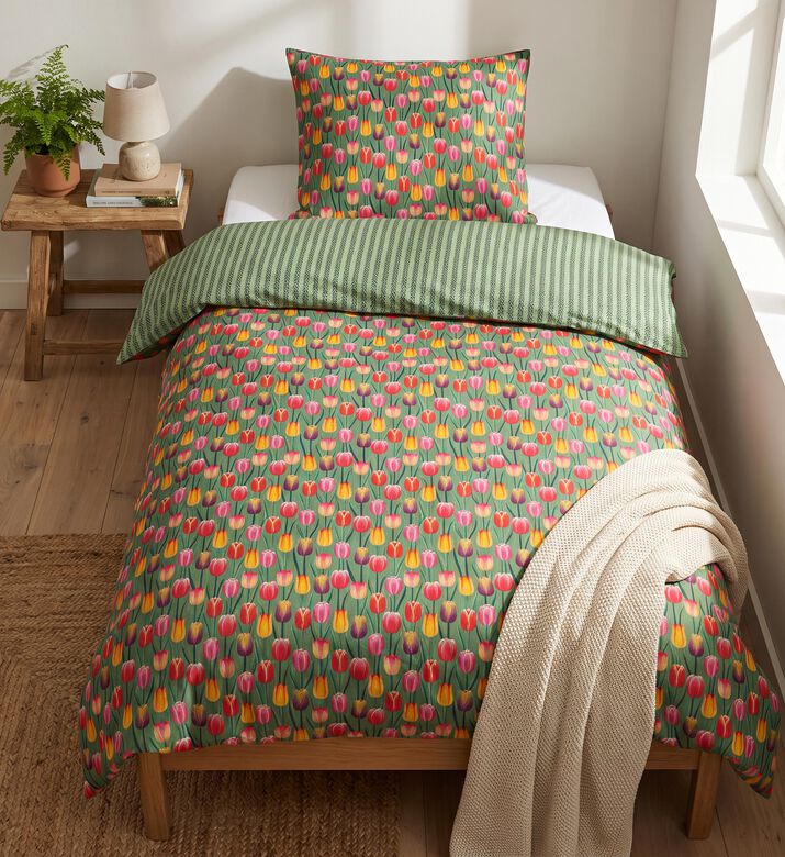 Essenza Tulip Field Bed Set 140x220, 60x70 Cm, Packshot View