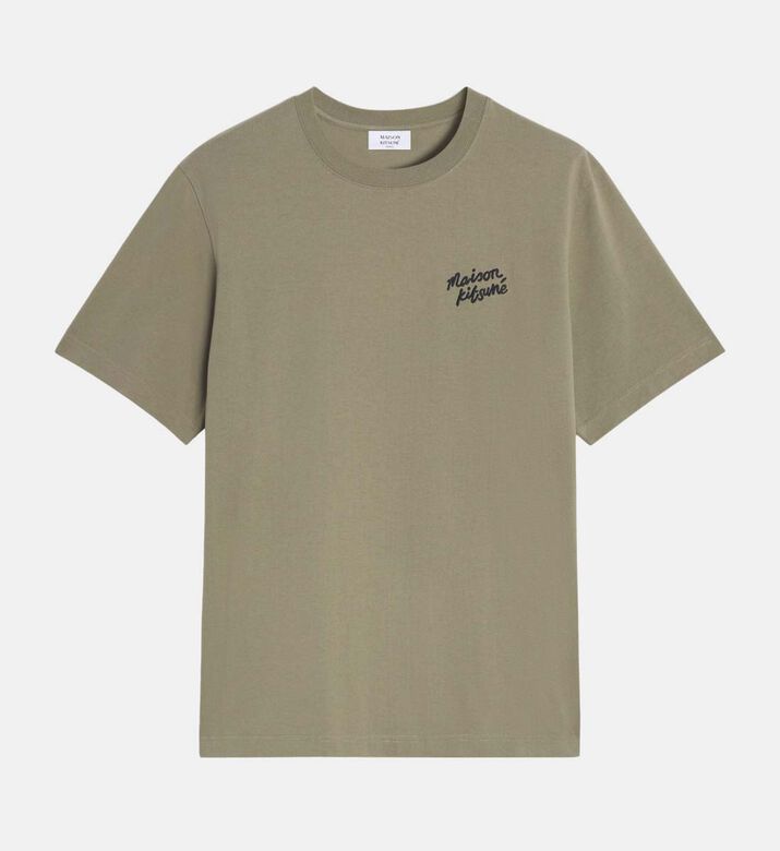 Cotton Crewneck Short-sleeve T-shirt