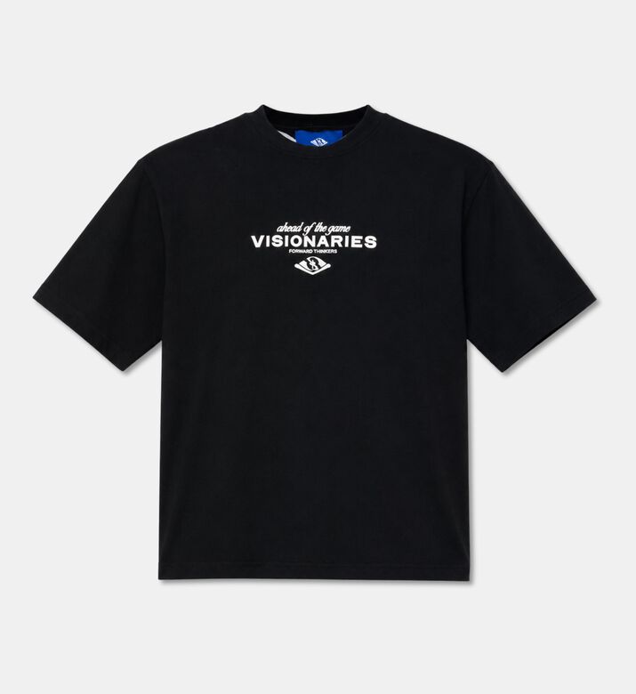 Street Visionaries Cotton Embroidered Logo T-shirt, Packshot View
