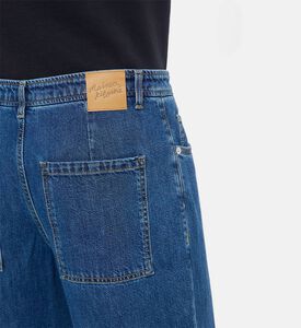 Maison Kitsune Button Closure Loose-fit Denim Pants, Model View