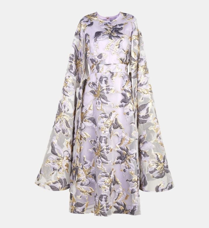 Lavender Bliss A-shape Dress
