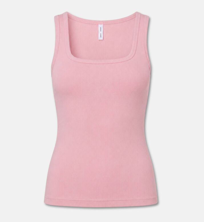 Samsoe Ribbed Stretch Tank Top, Violet, M, Packshot View