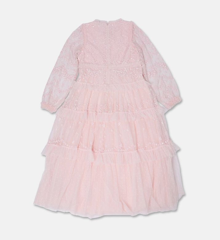 Needle And Thread Blossom Sheer Floral Lace Midi Dress, Packshot View