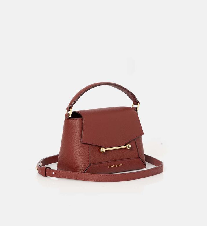 Strathberry Bag Leather, Dark-red, Packshot View Strathberry Bag Leather, Dark-red, Packshot View