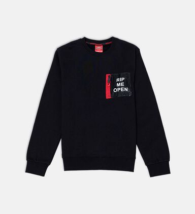Rip Me Open Crewneck Sweatshirt