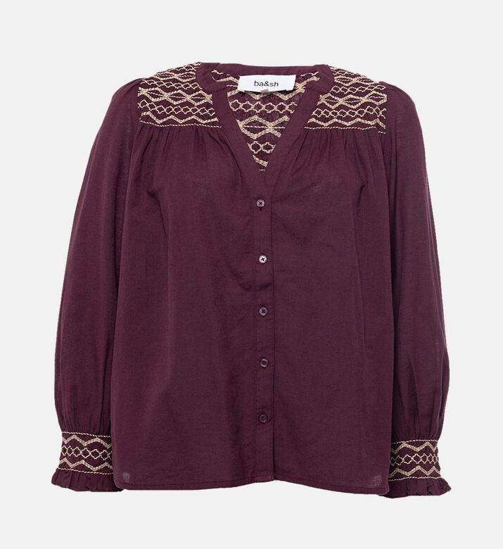 Ba and Sh Button Closure Long-sleeve Shirt, Packshot View